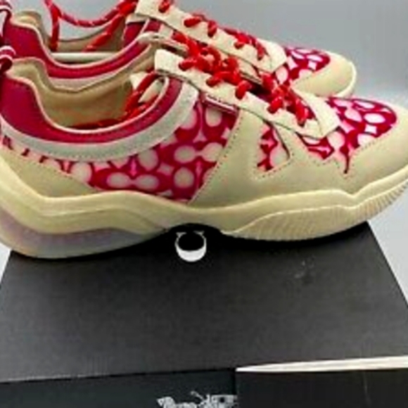 COACH HYPOCRITE CITY SOLE SIGNATURE MESH TRAINER 7 SERIES TRAINER SPORTS SHOES - Picture 11 of 16